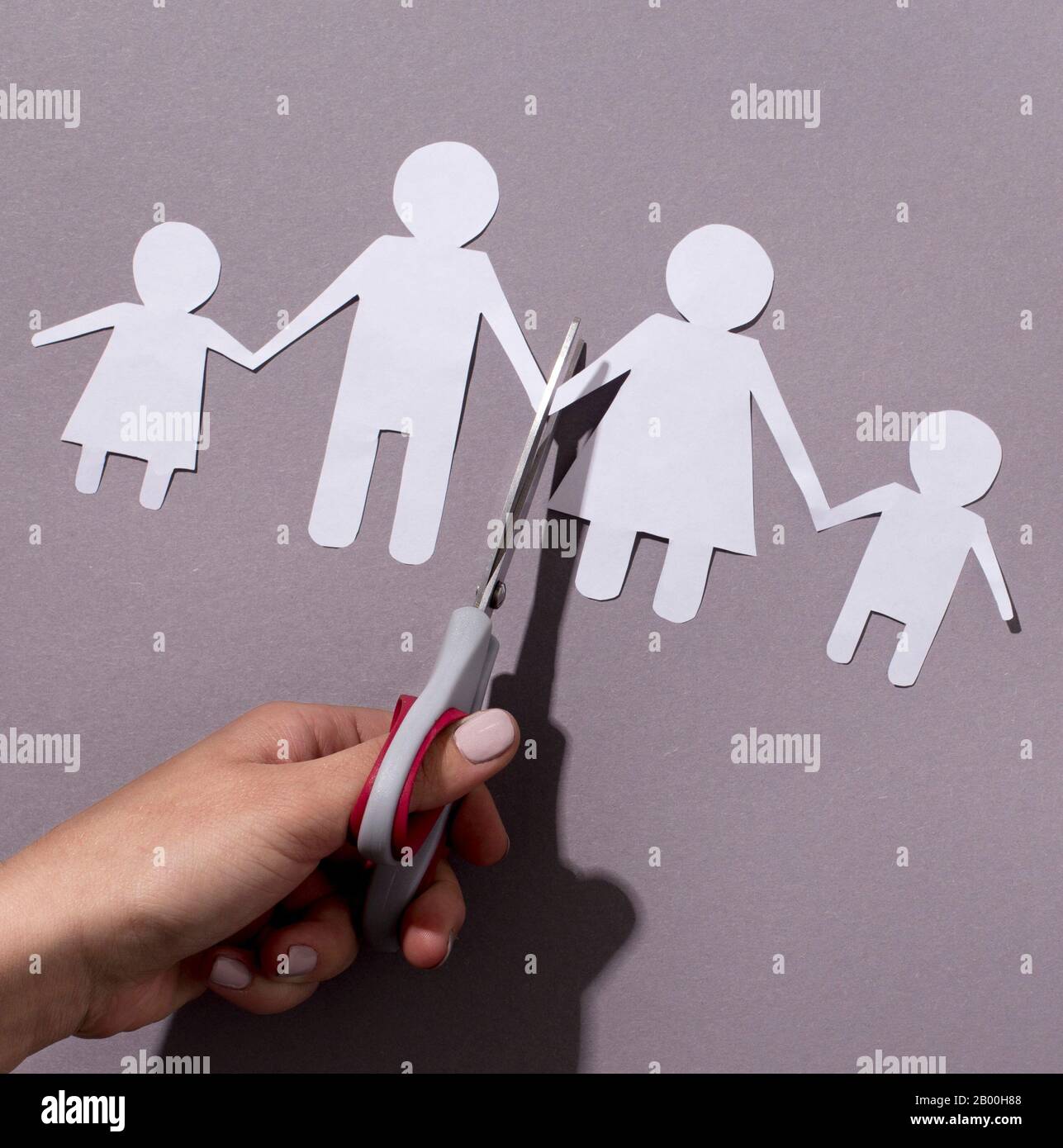 Sad couple and silhouette hi-res stock photography and images - Alamy