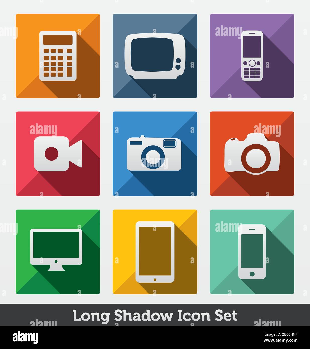 icon set Stock Vector