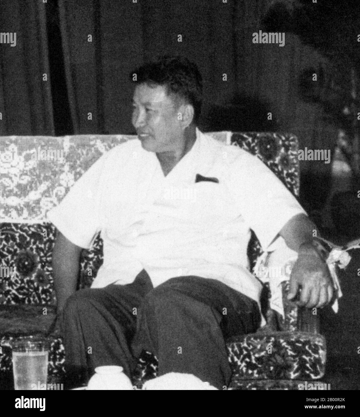 Cambodia: Saloth Sar (1928–1998), better known as Pol Pot.  Saloth Sar (May 19, 1928–April 15, 1998), better known as Pol Pot, was the leader of the Cambodian communist movement known as the Khmer Rouge and Prime Minister of Democratic Kampuchea from 1976–1979. In 1979, after the invasion of Cambodia by Vietnam, Pol Pot fled into the jungles of southwest Cambodia. Pol Pot died in 1998 while held under house arrest by the Ta Mok faction of the Khmer Rouge. Stock Photo