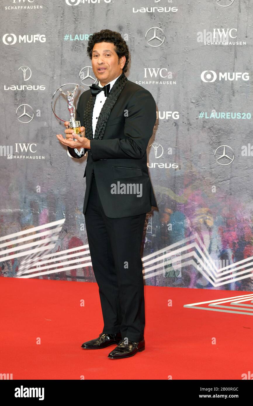 Sachin Tendulkar erhaelt den Laureus Best Sporting Moment bei der 20