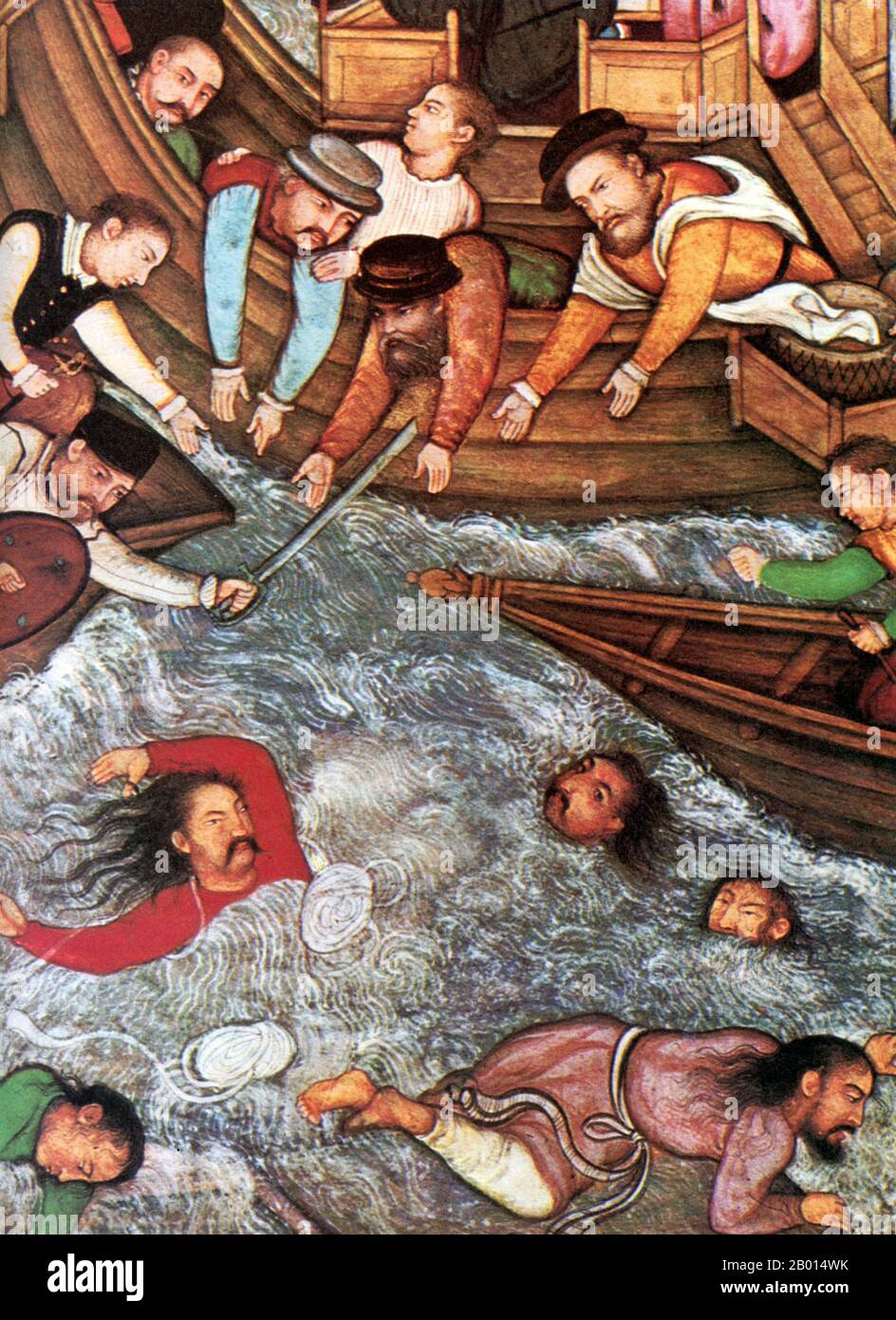 Portuguese ship 16th century painting hires stock photography and