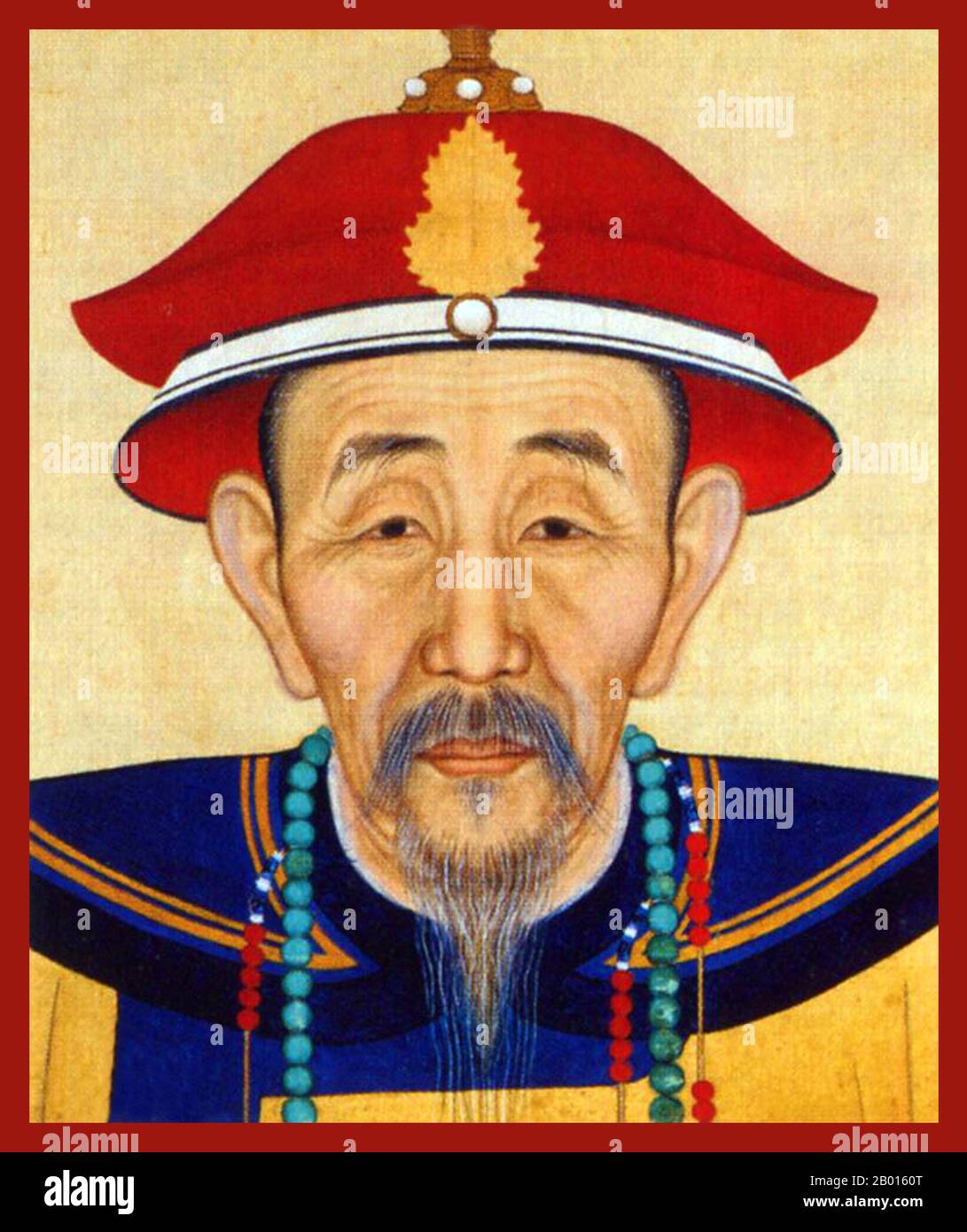 https://c8.alamy.com/comp/2B0160T/china-kangxi-4-may-1654-20-december-1722-4th-emperor-of-the-qing-dynasty-hanging-scroll-painting-early-18th-century-emperor-kangxi-personal-name-xuanye-and-temple-name-shengzu-was-the-fourth-ruler-of-the-qing-dynasty-and-the-second-qing-emperor-to-rule-over-china-proper-from-1661-to-1722-kangxis-reign-of-61-years-makes-him-the-longest-reigning-chinese-emperor-in-history-although-his-grandson-the-qianlong-emperor-had-the-longest-period-of-de-facto-power-and-one-of-the-longest-reigning-rulers-in-the-world-he-was-considered-one-of-chinas-greatest-emperors-2B0160T.jpg
