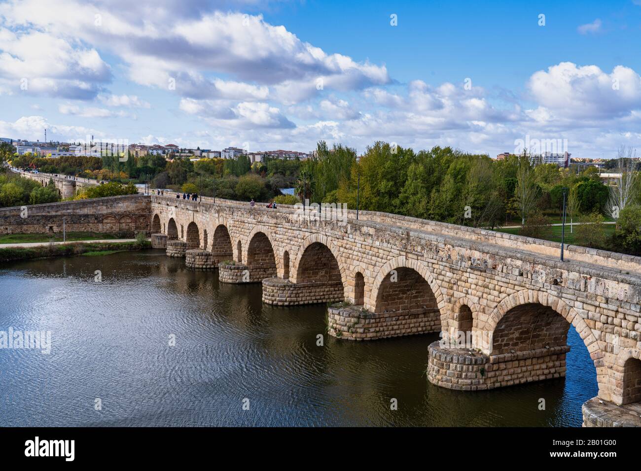 Historical Bridge, built by the Romans. It is the longest surviving