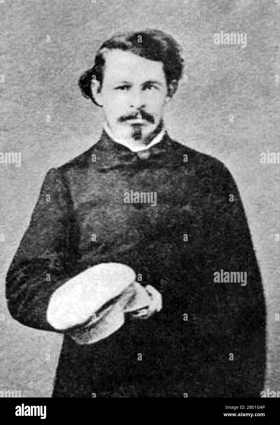 China/USA: Frederick Townsend Ward (29 November 1831 - 21 September 1862), American sailor, mercenary and soldier of fortune famous for his military victories for Imperial China during the Taiping Rebellion, 1861.  Frederick Townsend Ward was born in Salem, Massachusetts. Aside from working as a sailor during the 1850s, Ward found employment, as a 'filibuster'. 'Filibustering' is 'raising private mercenary armies and leading them into other countries to advance either [one's own] schemes or those of wealthy sponsors'. Stock Photo