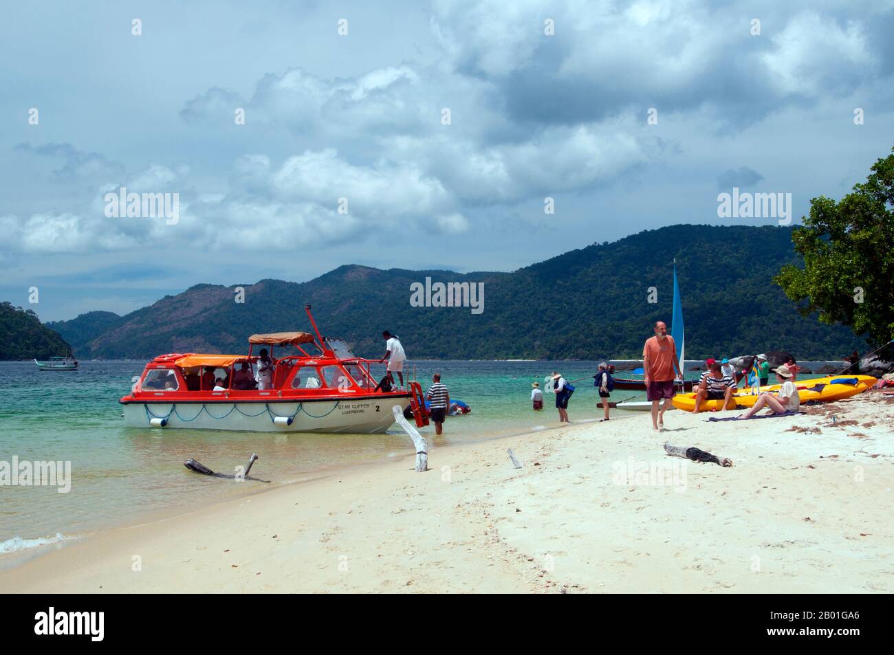 Thailand Beach at Laem Son on Ko Adang Ko Tarutao Marine