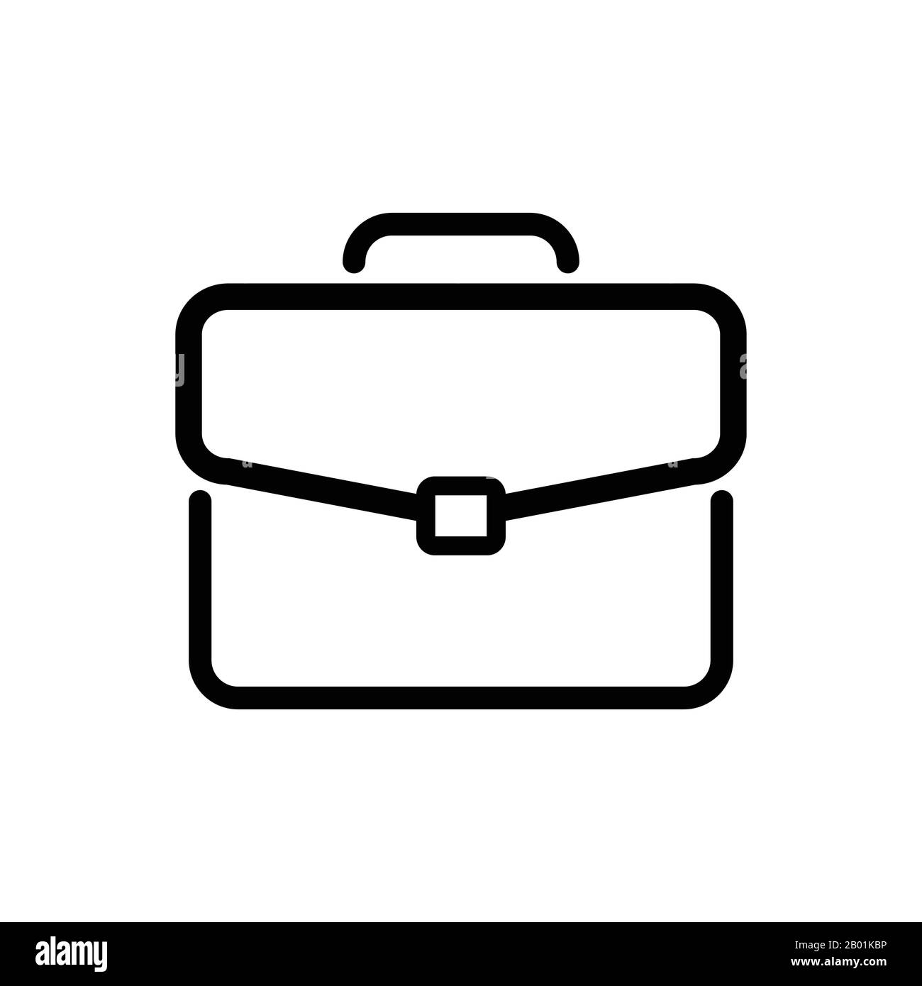 Briefcase, bag outline icon vector bussiness concept for your web design,  logo, infographic, UI. illustration Stock Vector Image & Art - Alamy