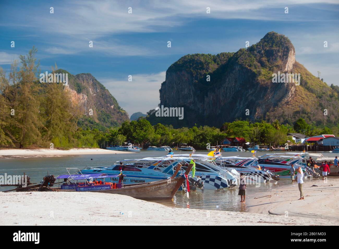 Thailand Tour Boats Hat Noppharat Thara Krabi Coast Krabi Province Thailand Tour Boats Hat Noppharat Thara Krabi Coast Krabi Province