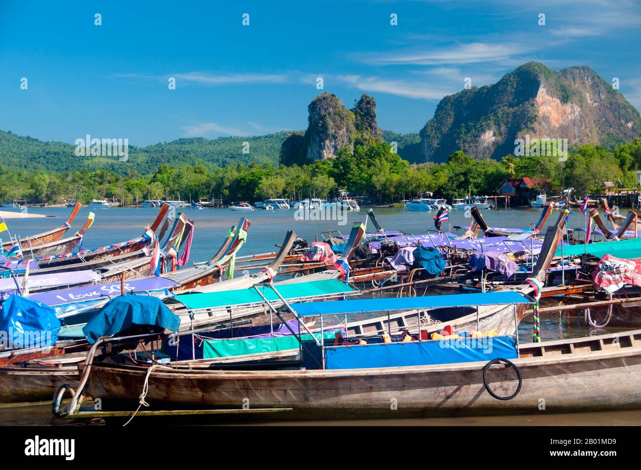 Thailand Tour Boats Hat Noppharat Thara Krabi Coast Krabi Province Thailand Tour Boats Hat Noppharat Thara Krabi Coast Krabi Province
