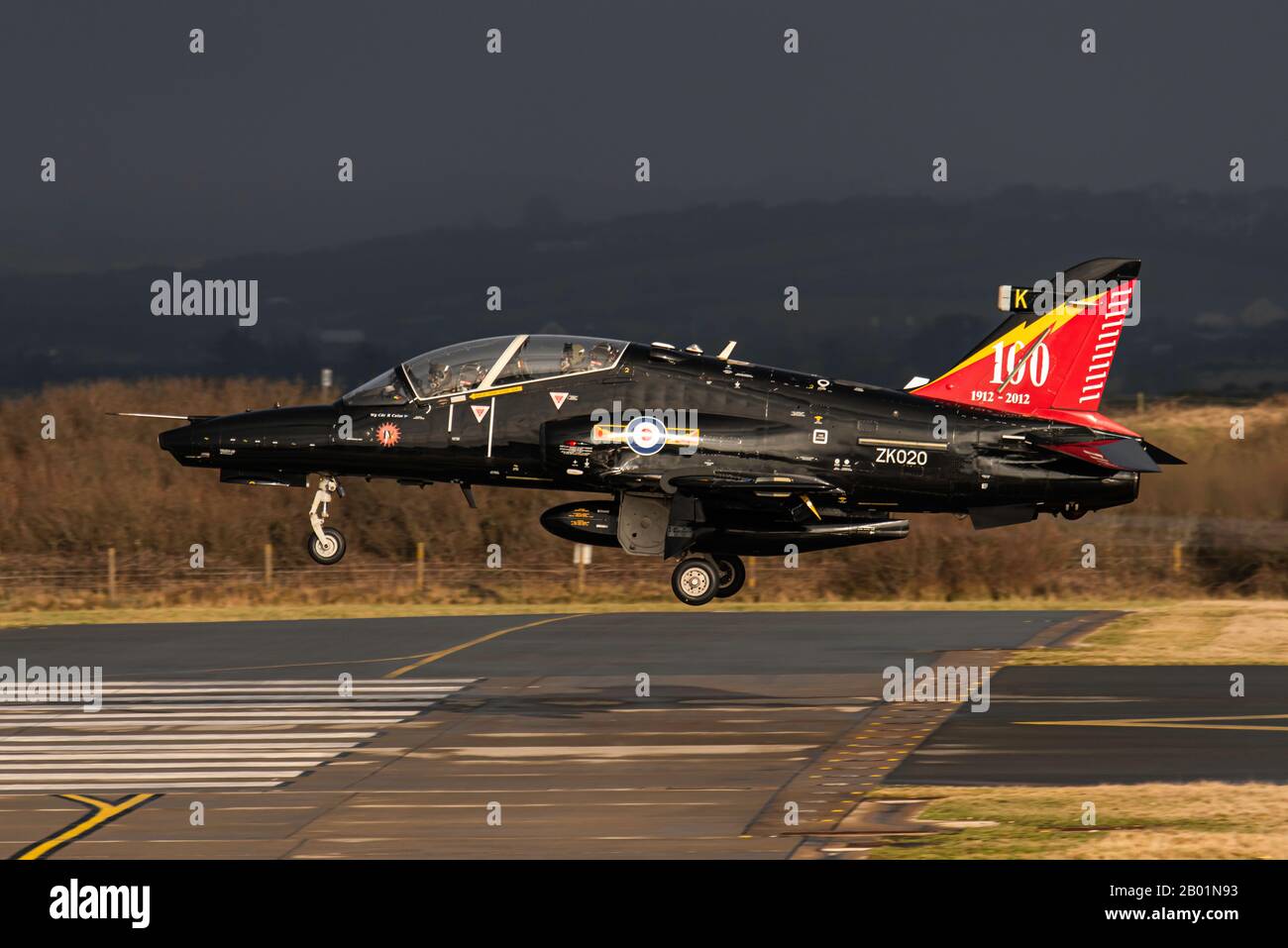 Raf Valley Hawk T2 22-01-2020 Stock Photo - Alamy