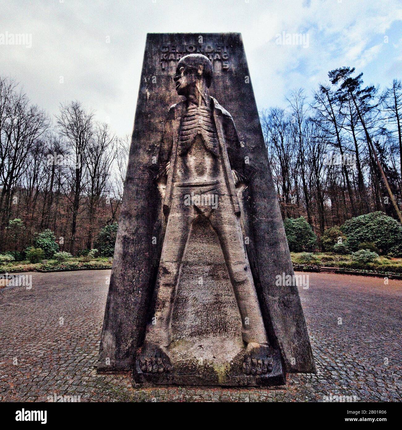 Mahnmal Bittermark, memorial place, Germany, North Rhine-Westphalia, Ruhr Area, Dortmund Stock Photo