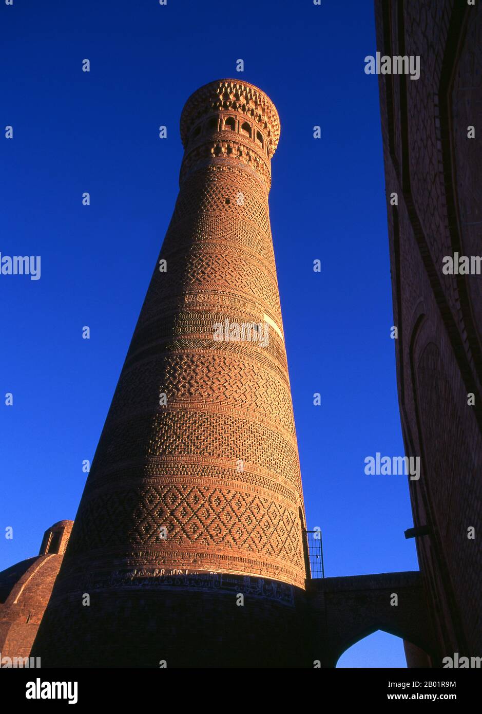 Uzbekistan: The Kalyan/Kalon Minaret also known as the 'Minaret of ...
