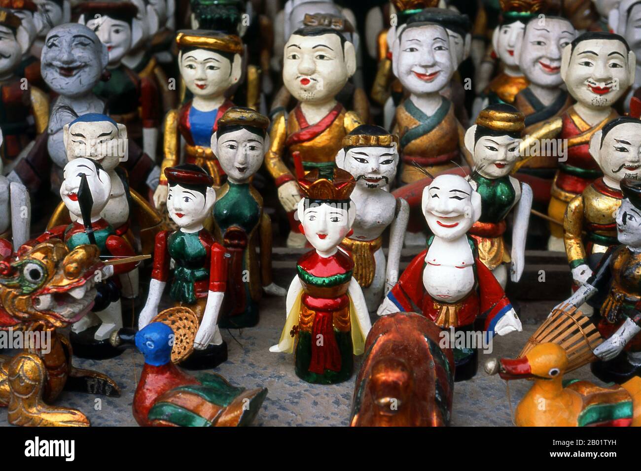 Vietnam: Water puppets for sale near Ho Hoan Kiem Lake, Hanoi. Water ...