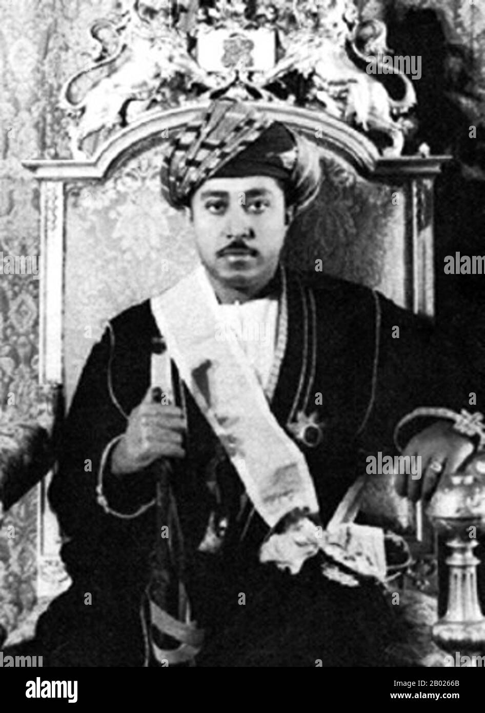 Sultan of zanzibar Black and White Stock Photos & Images Alamy