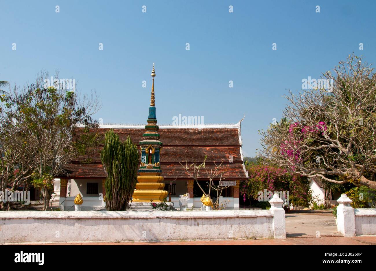 Luang Prabang was formerly the capital of a kingdom of the same name