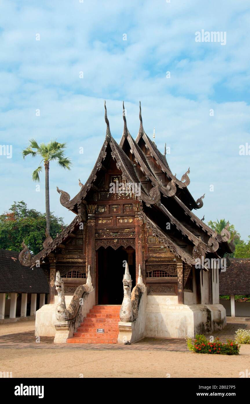 Rustic Temple Thailand: Old viharn, Wat Ton Kwen, Chiang Mai. Wat Ton Kwen, more ...
