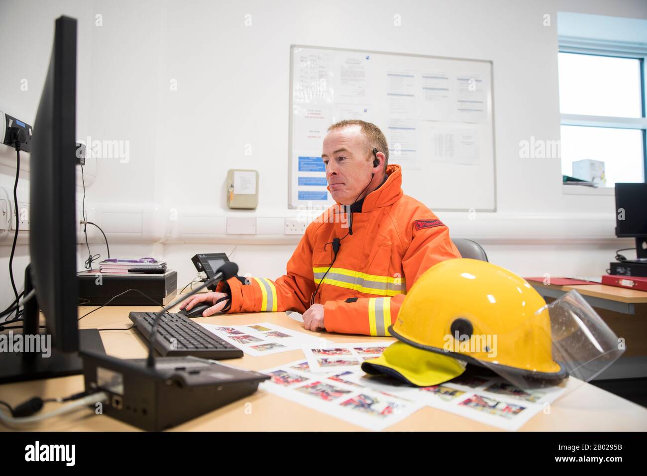 Mark Carey, deputy security manager at the Royal Victoria Hospital 