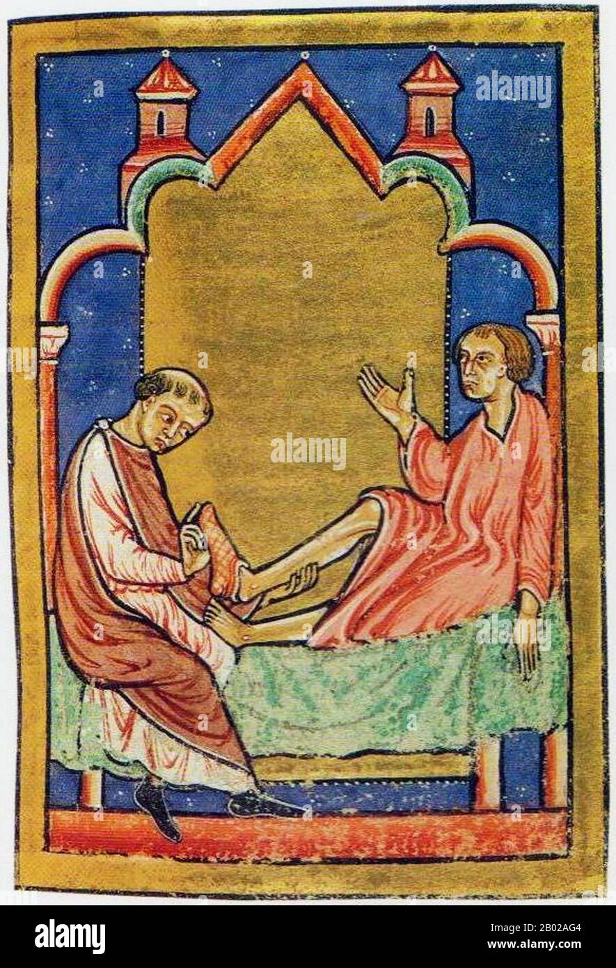 Saint Cuthbert (c. 634 20 March 687) was an AngloSaxon monk,