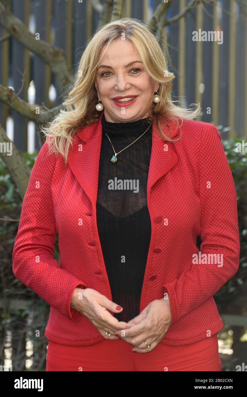 Italy Rome February 17 2020 Photocall Of The Season 2 Of Rai Serie La Vita Promessa The Promised Life Pictured The Screenwriter Simona Izzo Stock Photo Alamy