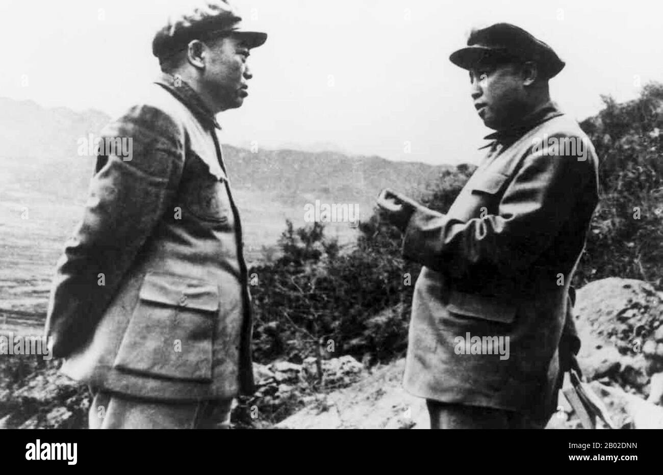 Korean war kim ii sung Black and White Stock Photos & Images - Alamy