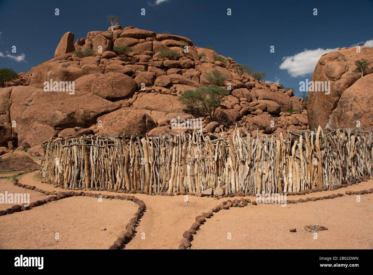 Damara living museum hi-res stock photography and images - Alamy