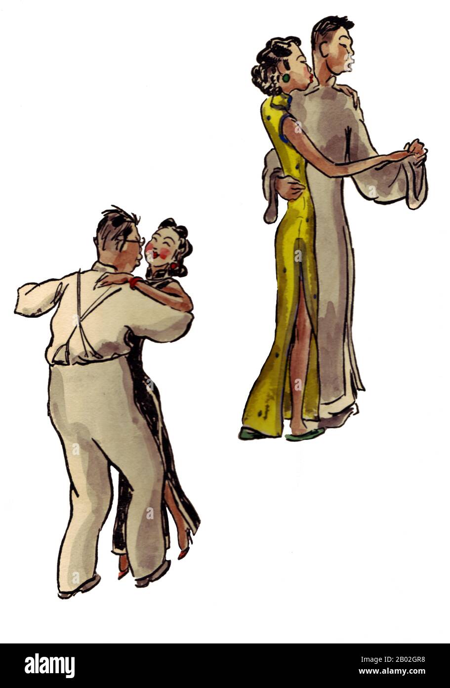 A drawing by the Austrian artist Friedrich Schiff, who lived in 