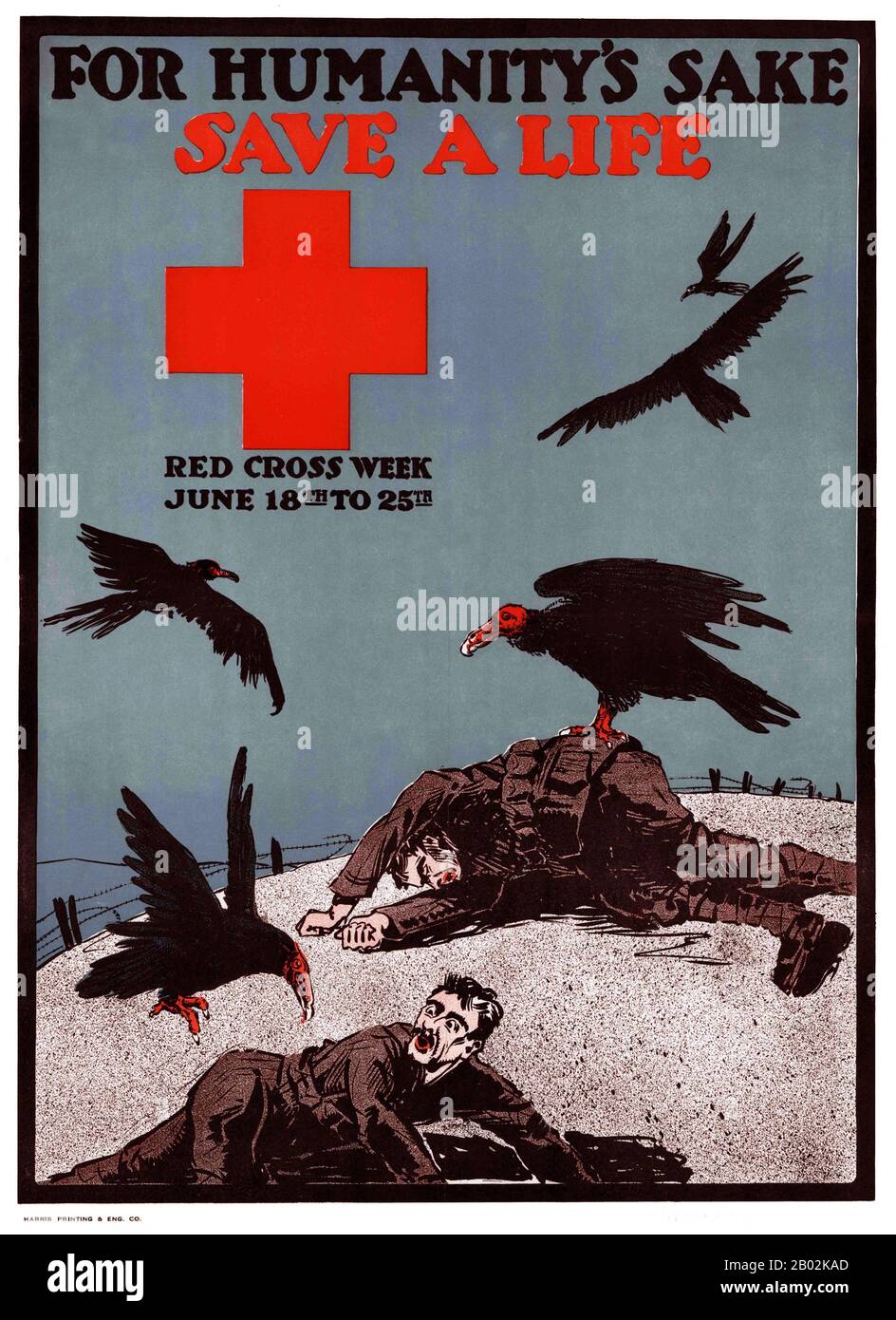 World War I (WWI or WW1 or World War One), also known as the First World War or the Great War, was a global war centred in Europe that began on 28 July 1914 and lasted until 11 November 1918. More than 9 million combatants and 7 million civilians died as a result of the war, a casualty rate exacerbated by the belligerents' technological and industrial sophistication, and tactical stalemate. It was one of the deadliest conflicts in history, paving the way for major political changes, including revolutions in many of the nations involved.  The war drew in all the world's economic great powers, w Stock Photo
