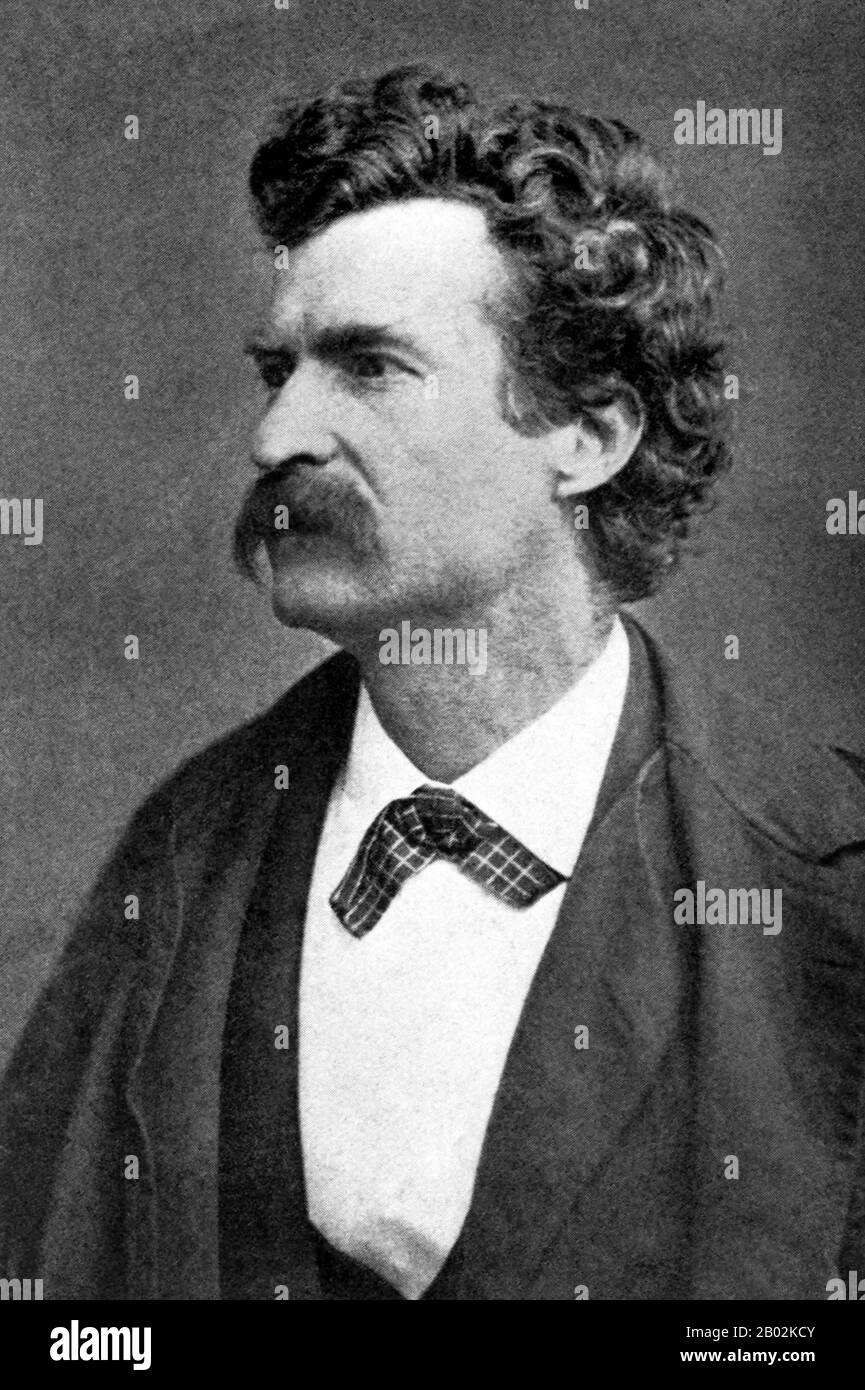 Missouri Hannibal . Mark Twain PHOTO Samuel Clemens Portrait Tom Sawyer Author 