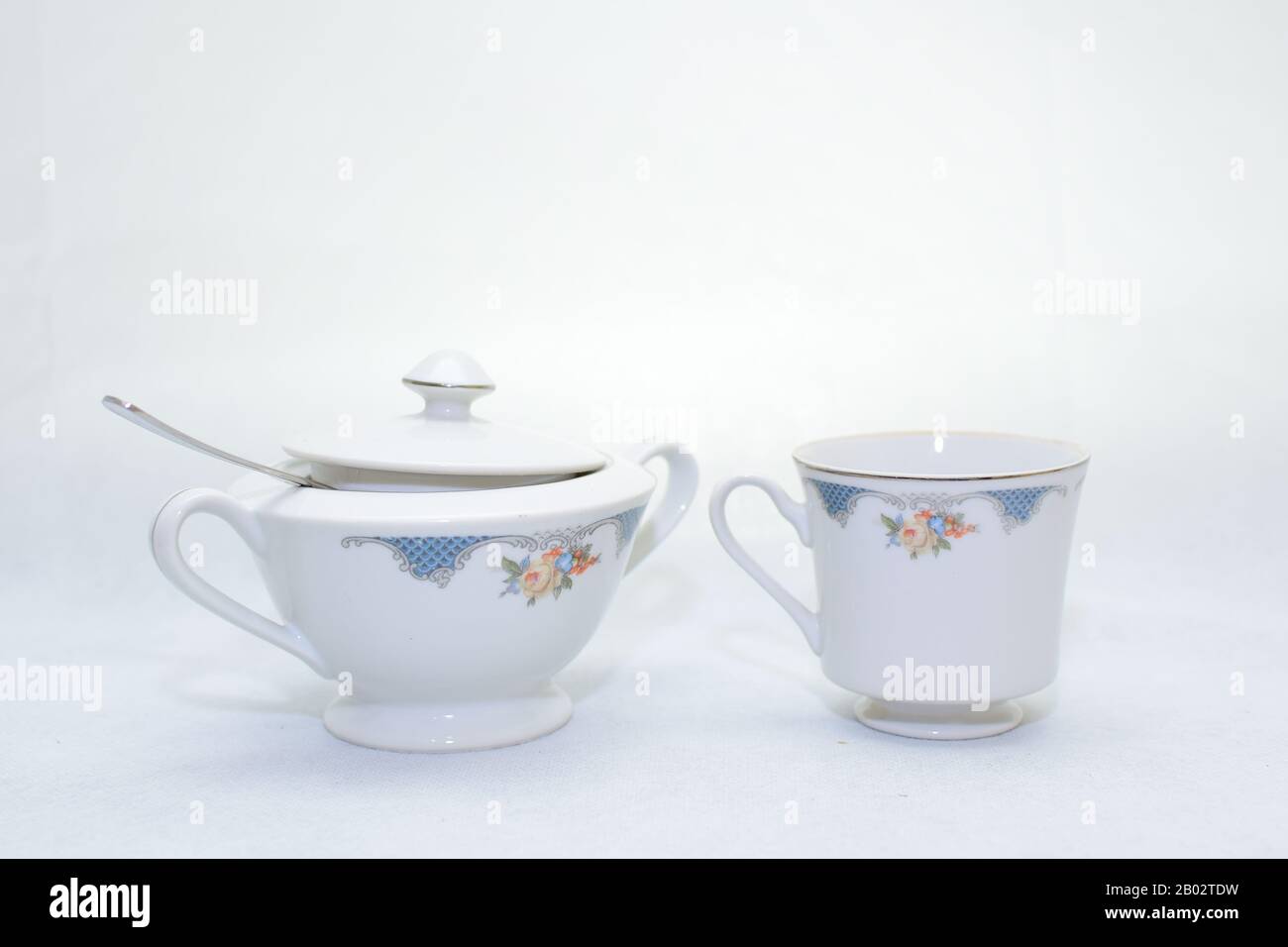 Teapot Barcelona Gaudi Mosaic Ceramic Teapot Cup Saucer 4Pc Tea Set