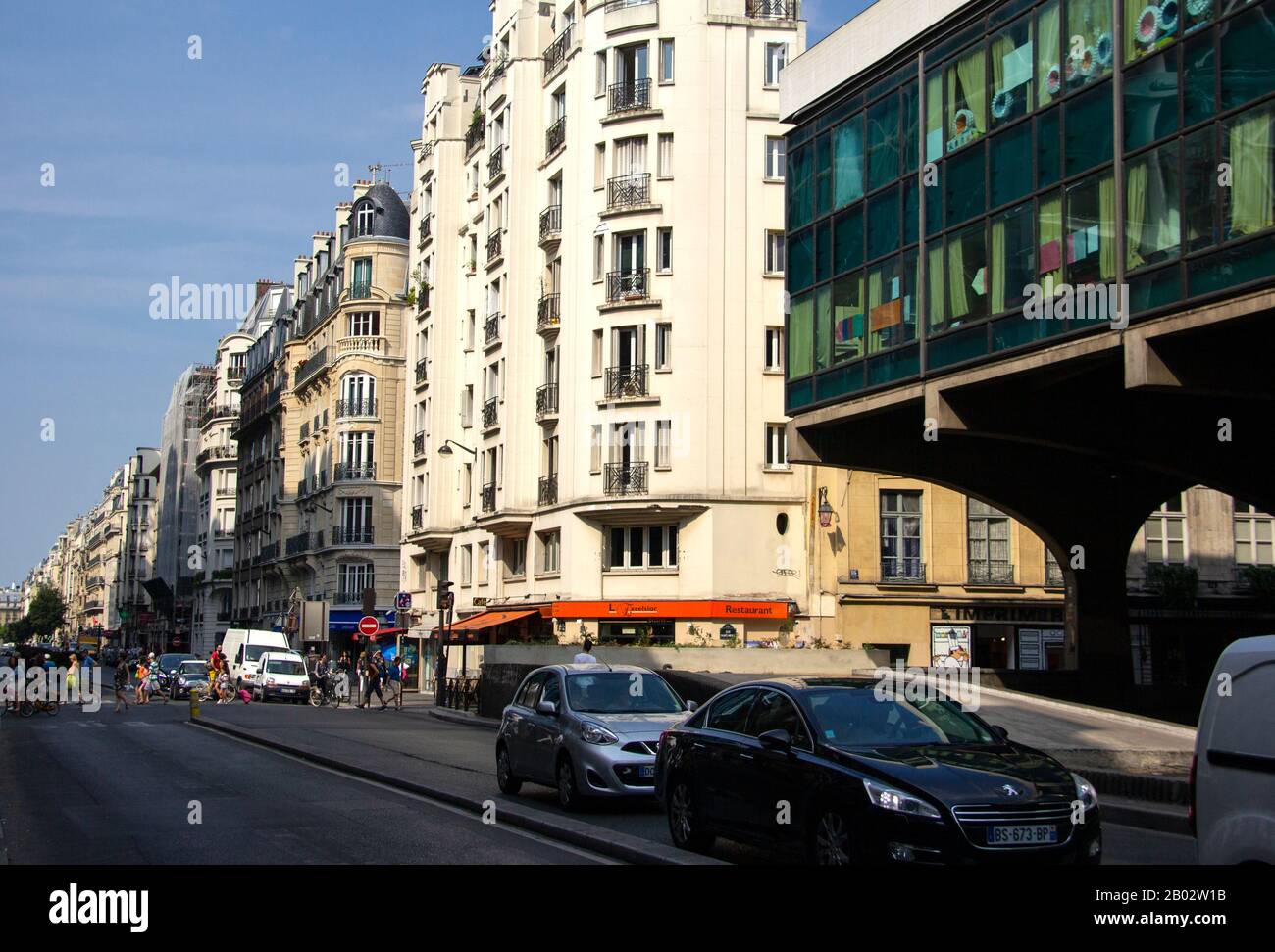Rue de Renard, Paris Stock Photo