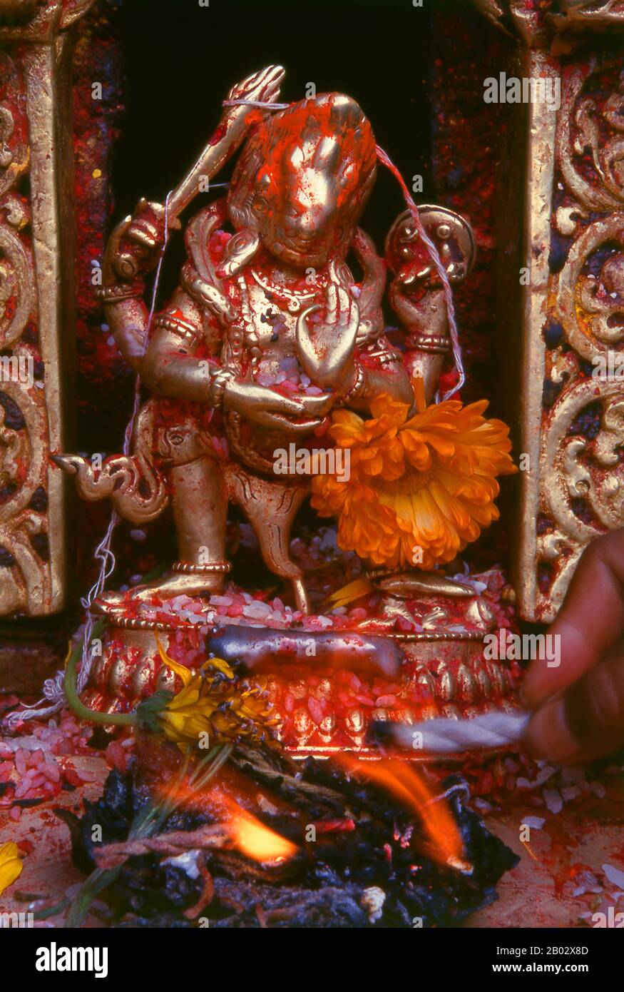 Shiva (Sanskrit शिव Śiva, meaning 'auspicious one') is a major Hindu