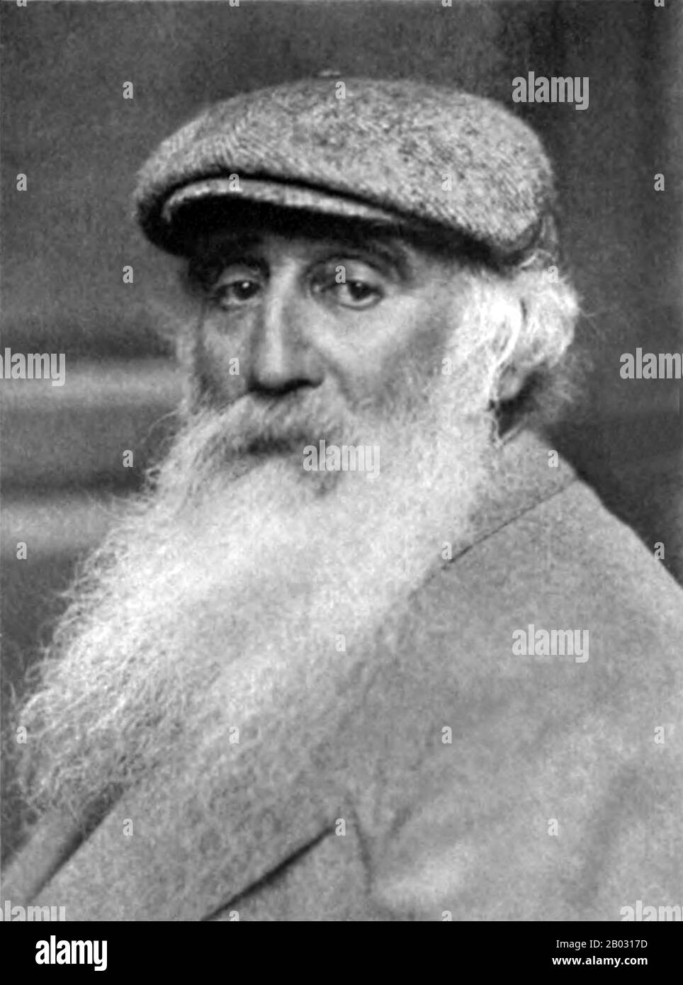 Camille Pissarro (French: (10 July 1830 – 13 November 1903) was a Danish-French Impressionist and Neo-Impressionist painter born on the island of St Thomas (now in the US Virgin Islands, but then in the Danish West Indies).  His importance resides in his contributions to both Impressionism and Post-Impressionism. Pissarro studied from great forerunners, including Gustave Courbet and Jean-Baptiste-Camille Corot. He later studied and worked alongside Georges Seurat and Paul Signac when he took on the Neo-Impressionist style at the age of 54. Stock Photo