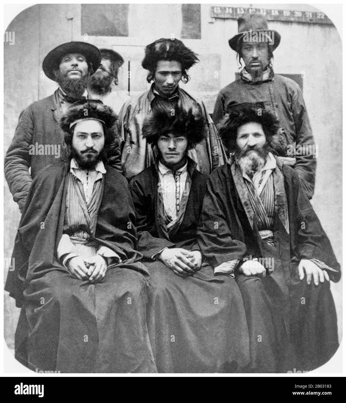 Ashkenazi Jews, also known as Ashkenazic Jews or simply Ashkenazim ('The Jews of Germany'), are a Jewish ethnic division who coalesced as a distinct community of Jews in the Holy Roman Empire around the end of the 1st millennium.  The traditional language of Ashkenazi Jews consisted of various dialects of Yiddish. Stock Photo