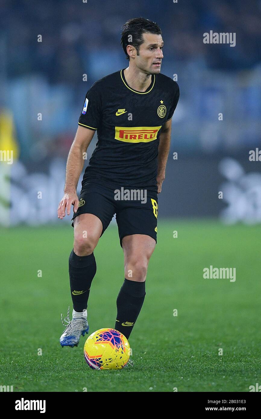 Rome Italy 16th Feb 2020 Antonio Candreva Of Fc Internazionale