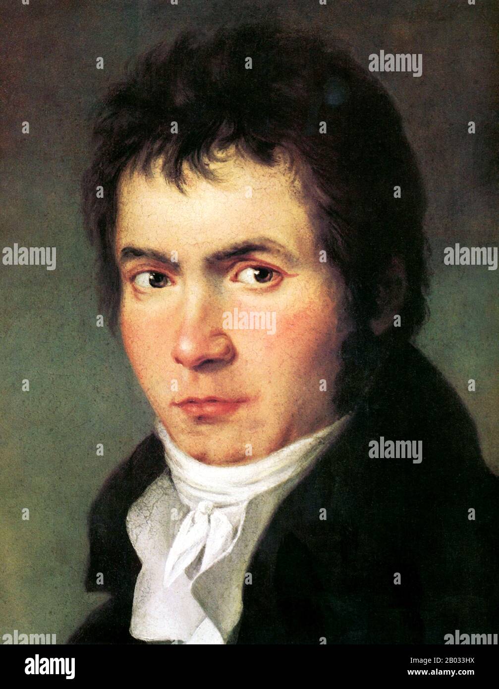 Ludwig van Beethoven (17 December 1770 – 26 March 1827) was a German  composer. A crucial figure in the transition between the Classical and  Romantic eras in Western art music, he remains