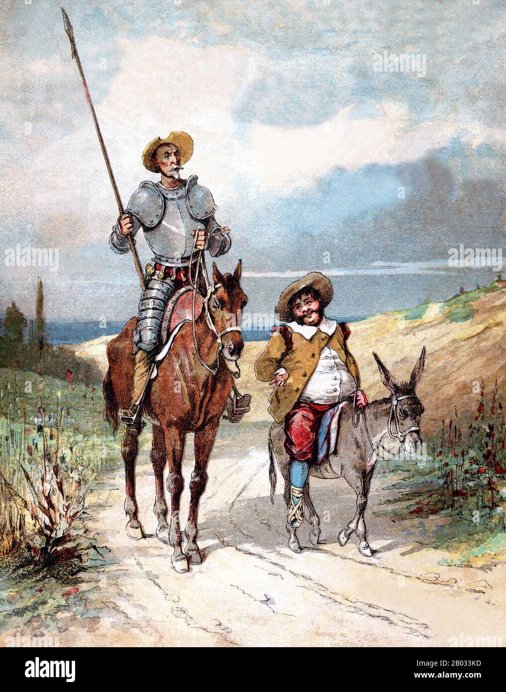 Don Quixote, fully titled The Ingenious Gentleman Don Quixote of La Mancha ( Spanish: El ingenioso hidalgo don Quijote de la Mancha), is a Spanish novel  by Miguel de Cervantes Saavedra. Published in