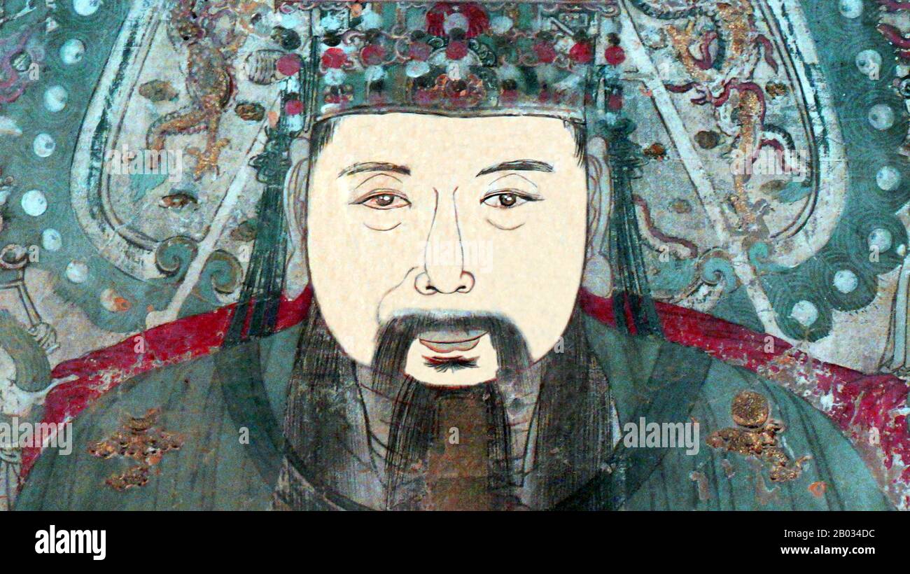 The Jade Emperor is the Daoist ruler of Heaven and all realms of