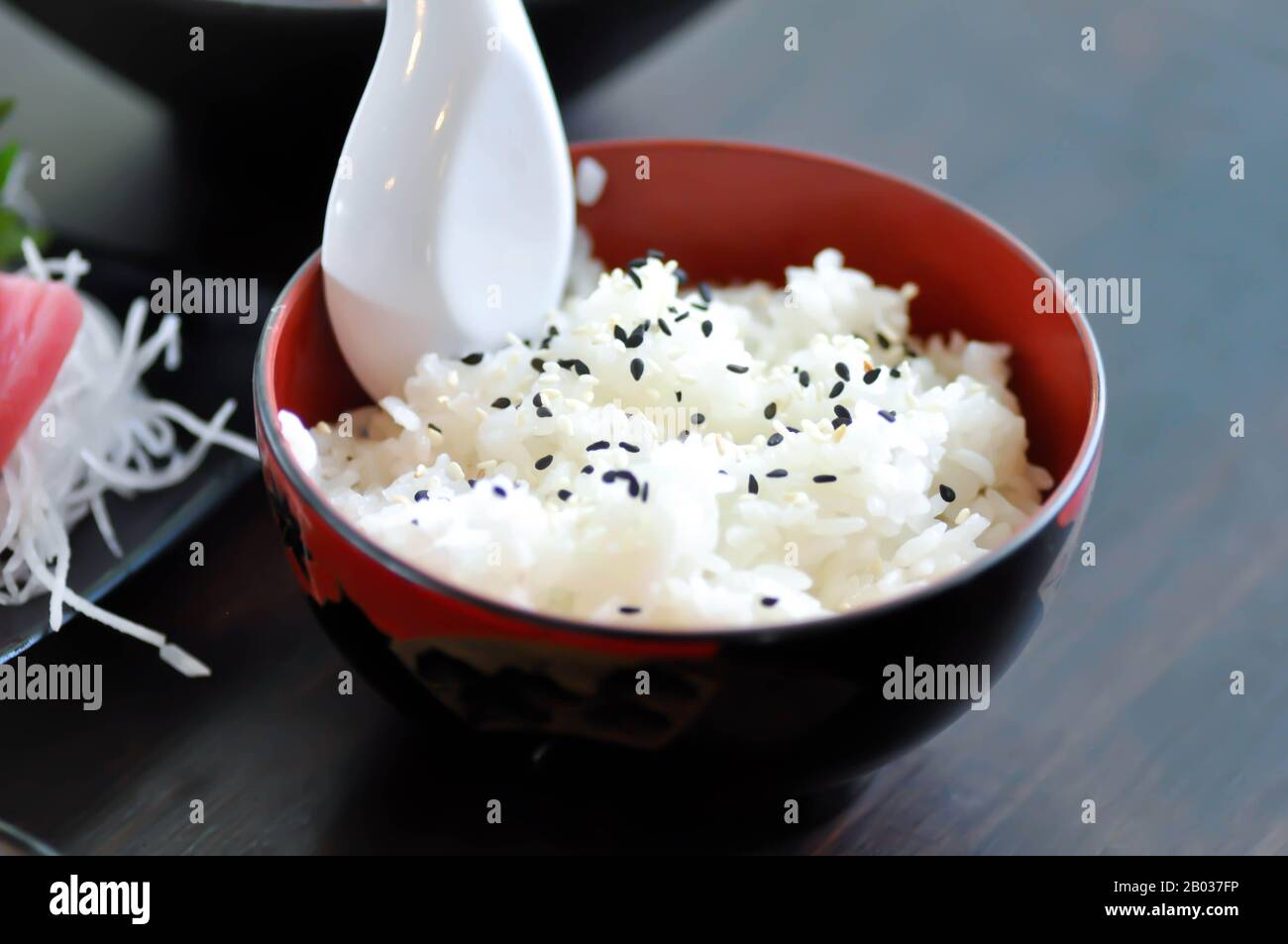 Japanese rice, Japanese food or asian rice Stock Photo - Alamy