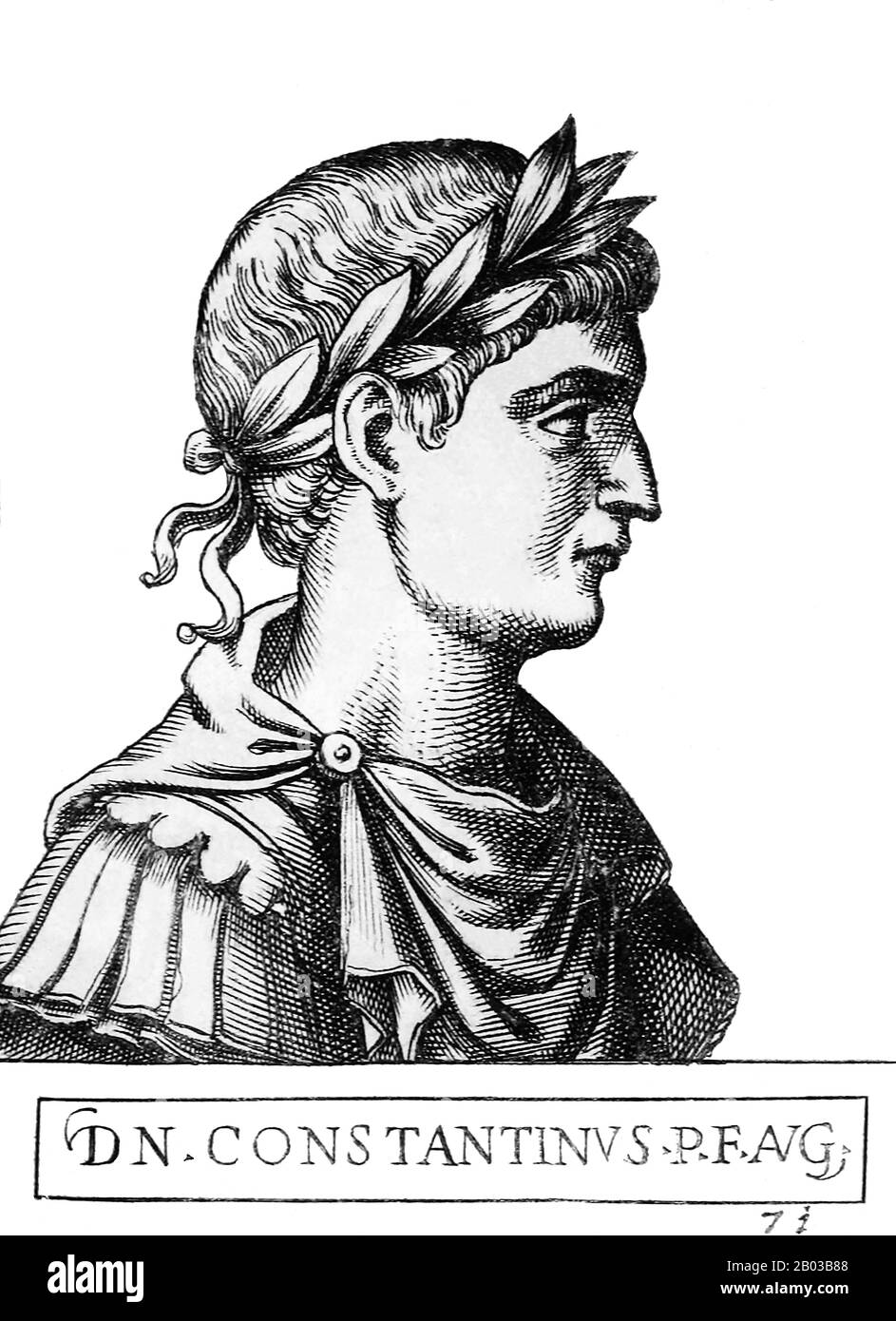Flavius julius constantius augustus Cut Out Stock Images & Pictures Alamy