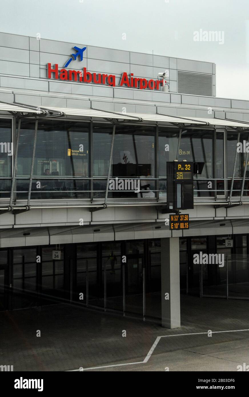 Hamburg Airport Flughafen Hamburg Is The International Airport Near Hamburg In Northern Germany Stock Photo Alamy