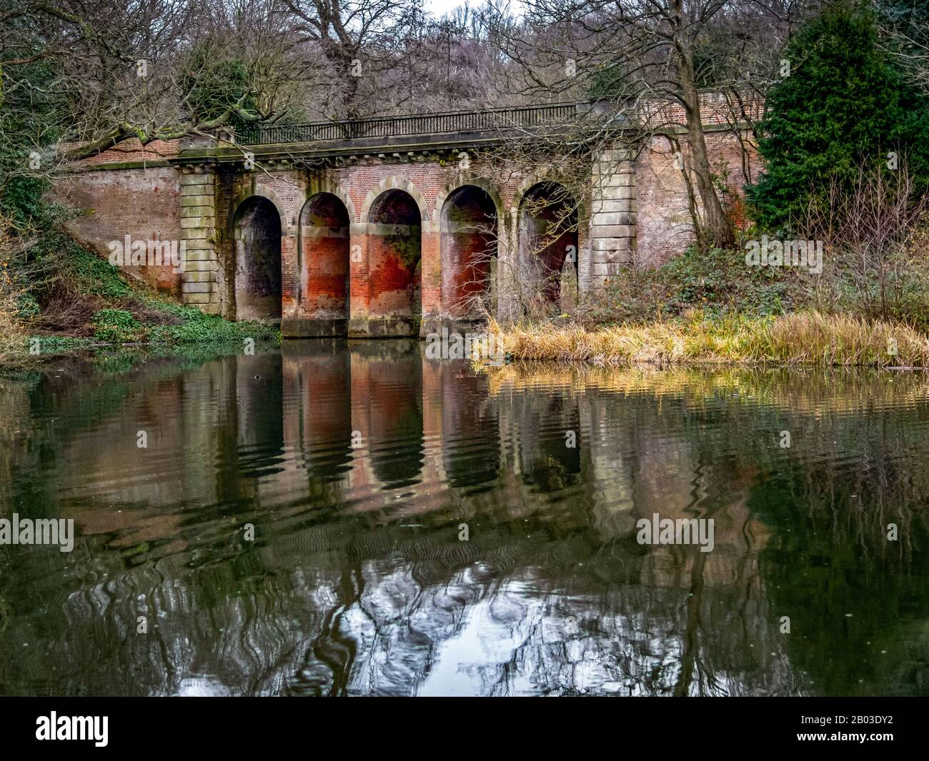 Viaduct Bridge at Hampstead Heath Stock Photo Alamy