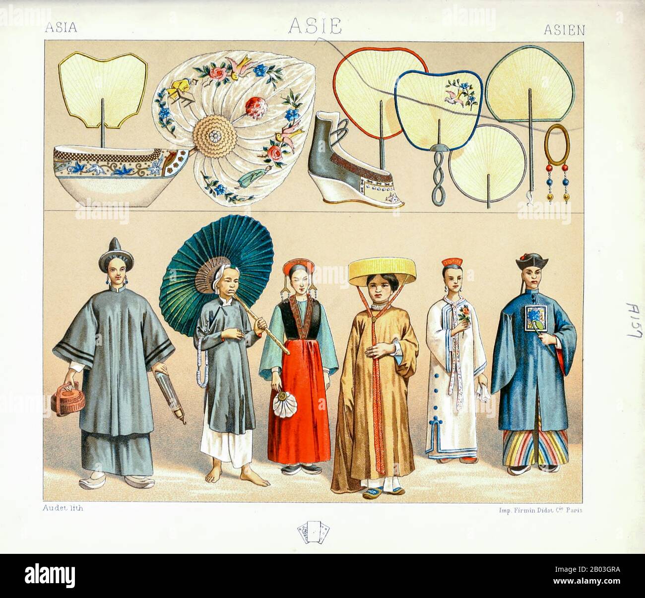 Ancient Asian fashion and accessories from Geschichte des kostüms in ...