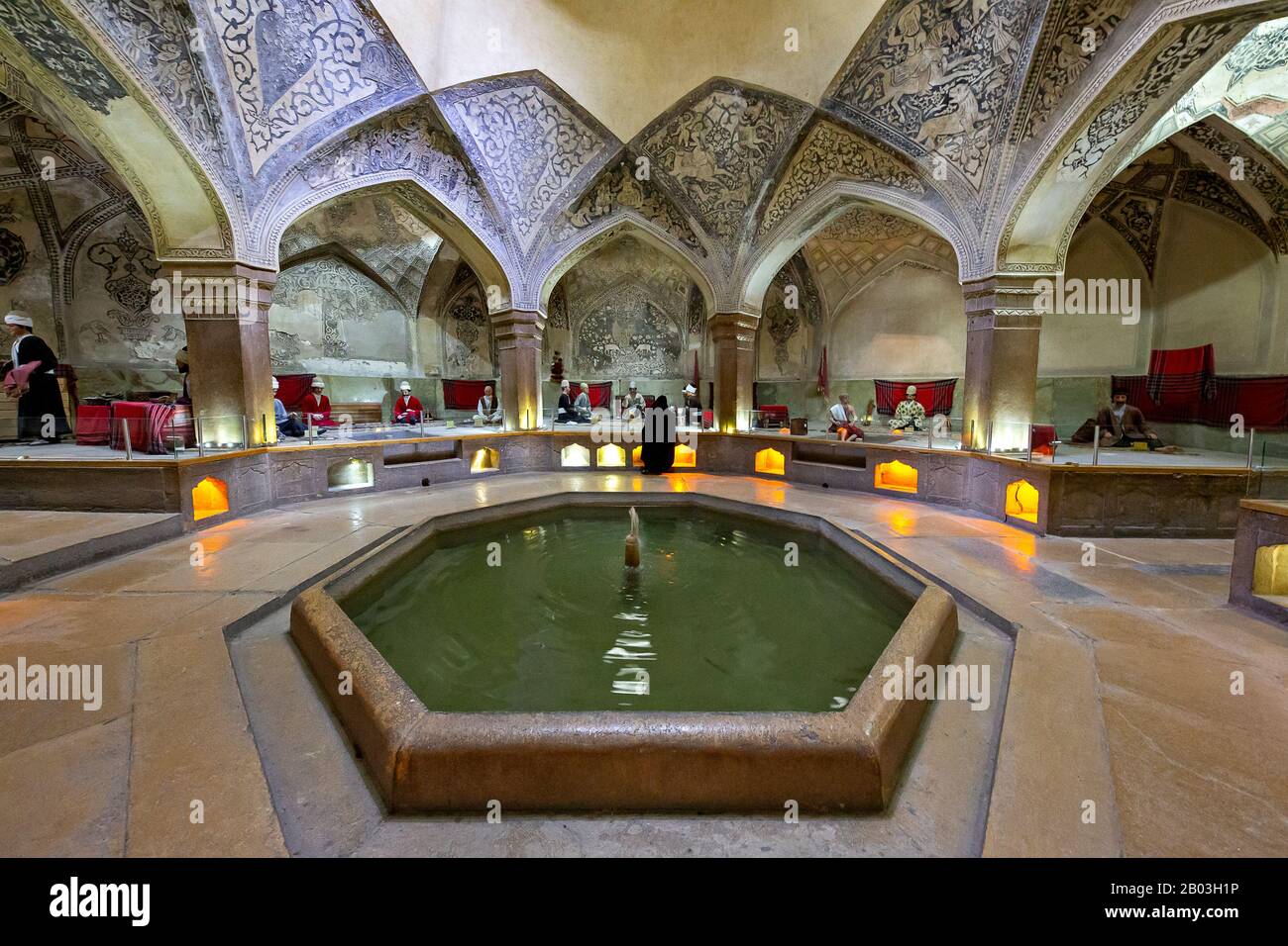 Vakil bath house in Shiraz, Iran Stock Photo