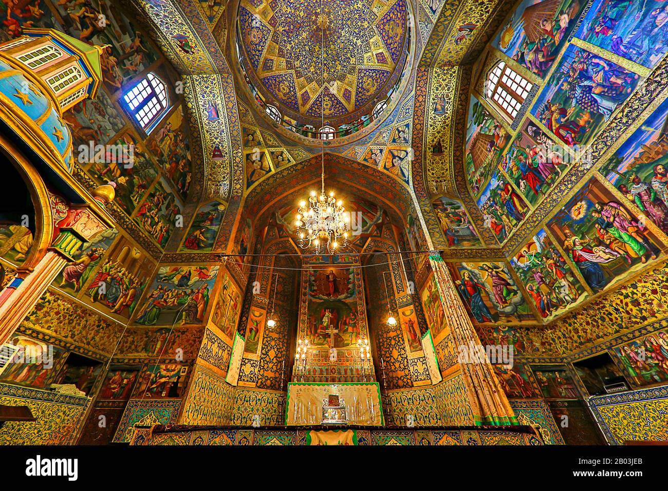 Armenian Vank Cathedral in Isfahan, Iran Stock Photo