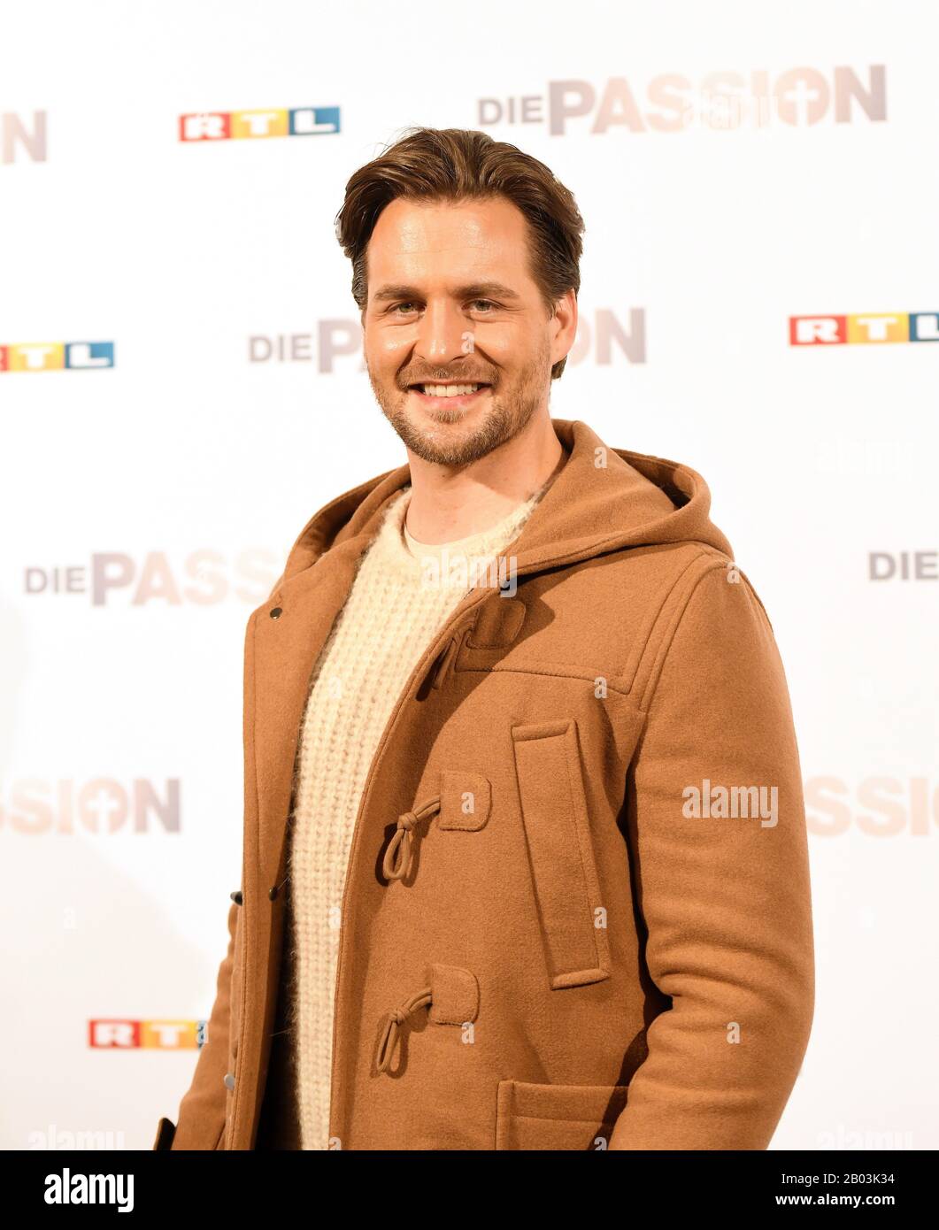 Essen Germany 18th Feb 2020 Alexander Klaws Singer After The Press Conference For The Rtl Music Live Event Die Passion Rtl Wants To Stage The Passion Story With Singers And Actors On