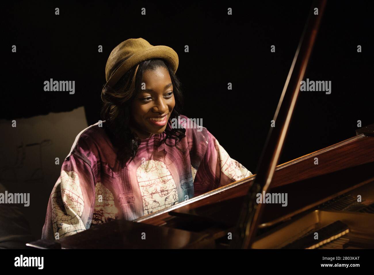 British female rapper Little Simz (real name Simbiatu Abisola Abiola