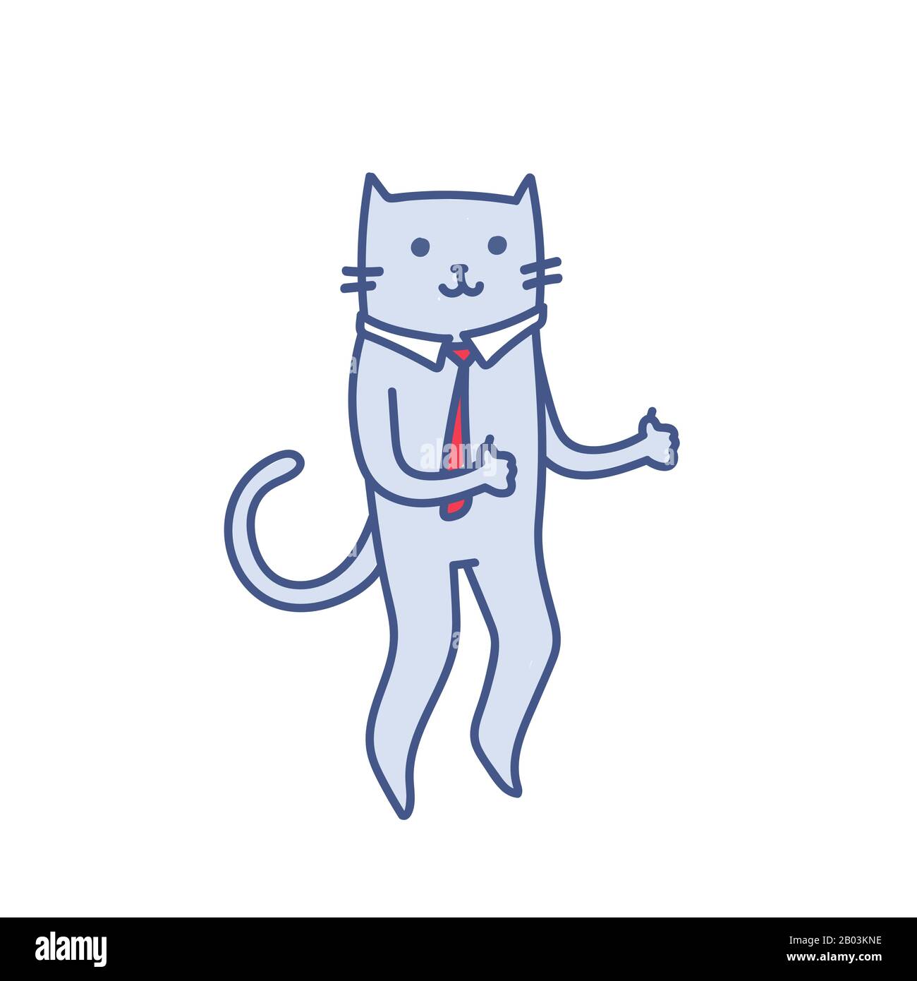 Cartoon business cat with hands in like gesture, successful businessman boss approving, vector illustration isolated on white. Corporate leadership bu Stock Vector Image & Art - Alamy Cartoon business cat with hands in like gesture, successful businessman boss approving, vector illustration isolated on white. Corporate leadership bu Stock Vector Image & Art - Alamy