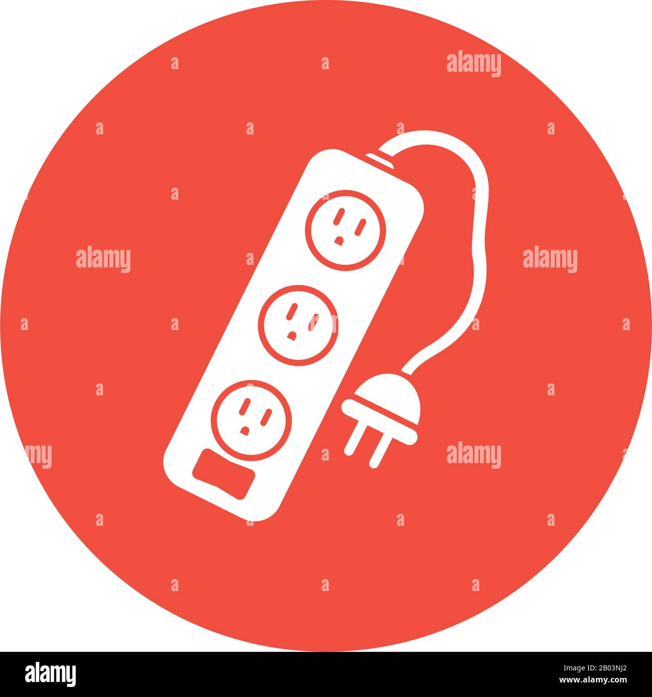 Plug and power outlet block style icon design, Electrical technology