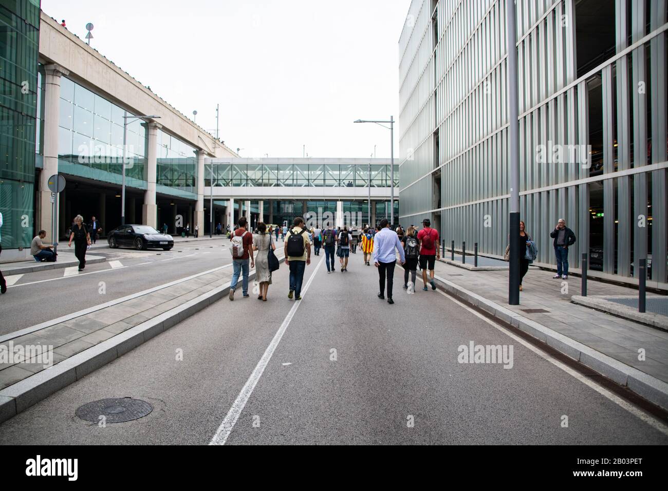 Barcelona Riots 2019 - Airport (Barcelona, El Prat Stock Photo - Alamy