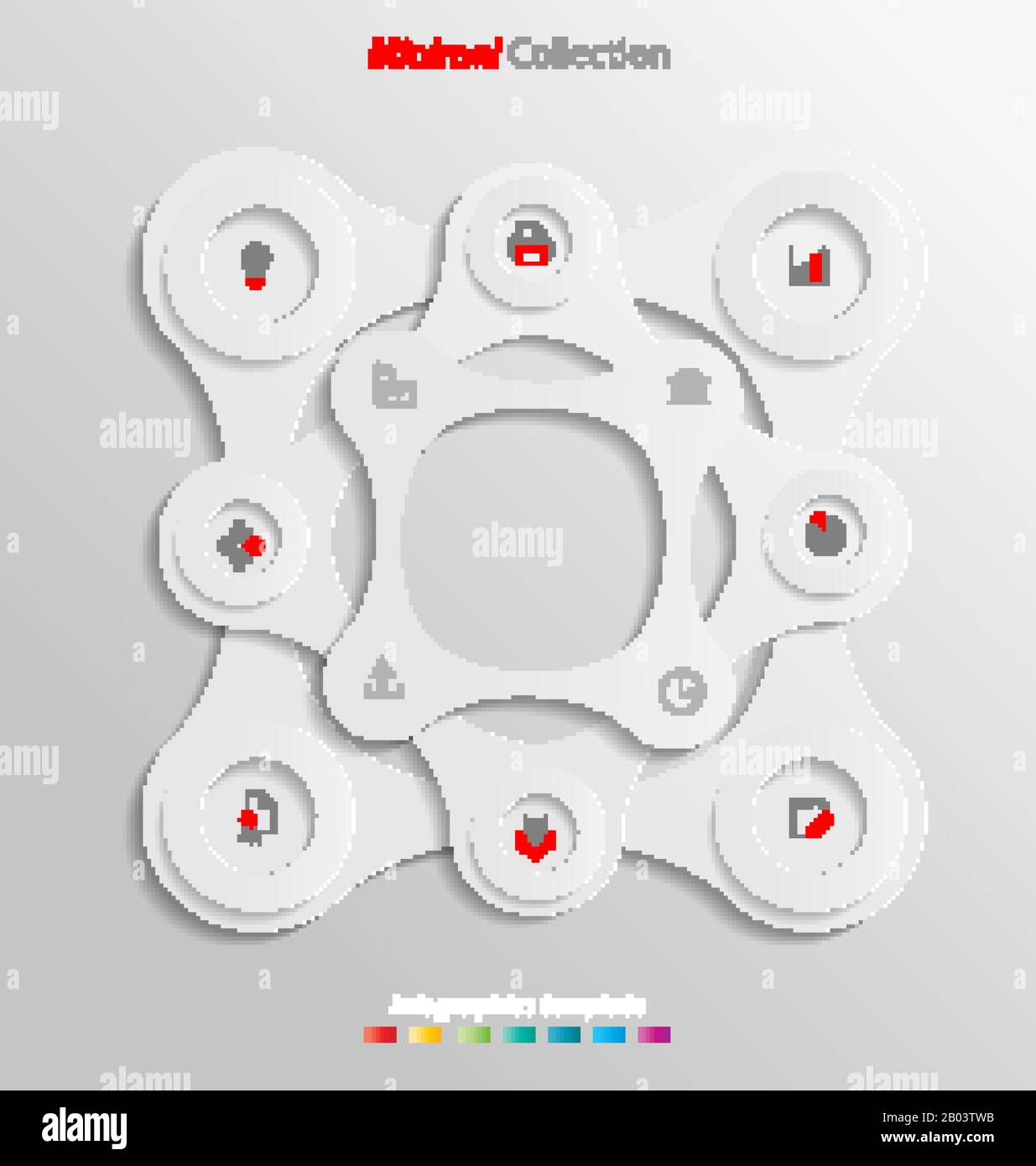 Small Information Minimal infographics template easily to be customized.Designed for ...