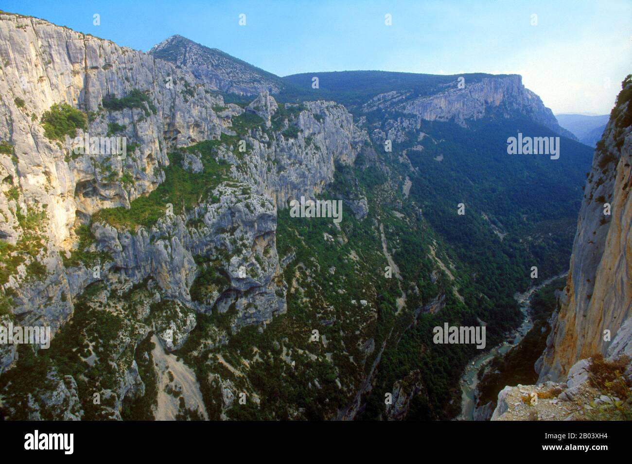 Verdon Gorge.( Grand canyon du Verdon Stock Photo - Alamy